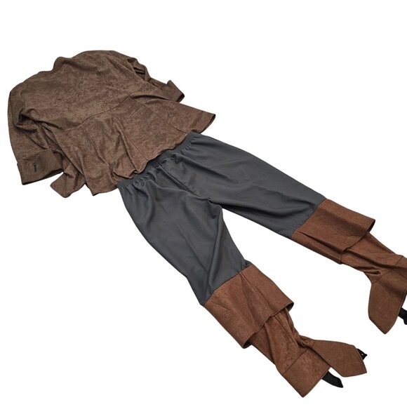 vintage Disney Pirates Of The Caribbean Jack Sparrow Halloween Costume Gasparill - Picture 7 of 8